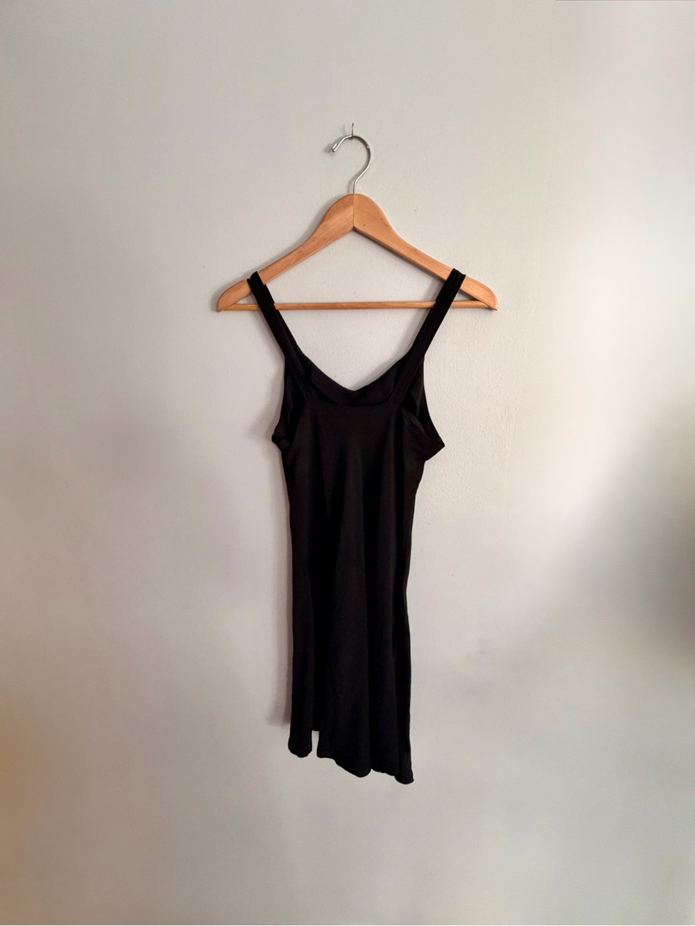 🍓3/$40 Women's Black Slip Dress - Sleek Minimalist Style - Picture 3 of 7